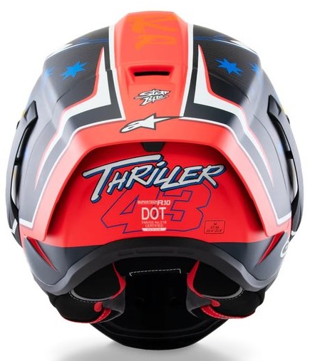 Каска ALPINESTARS Supertech R10 Miller Replica -24 — снимка 4