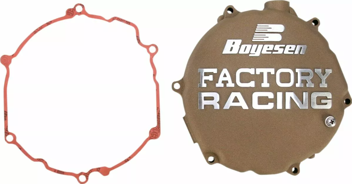 Капак за съединител BOYESEN FACTORY COVER CLU KX250 05-07 Magnesium