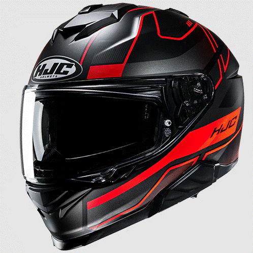 Каска HJC i71 IORIX RED 1