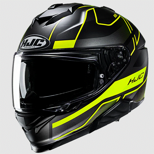 Каска HJC i71 IORIX NEON YELLOW 1