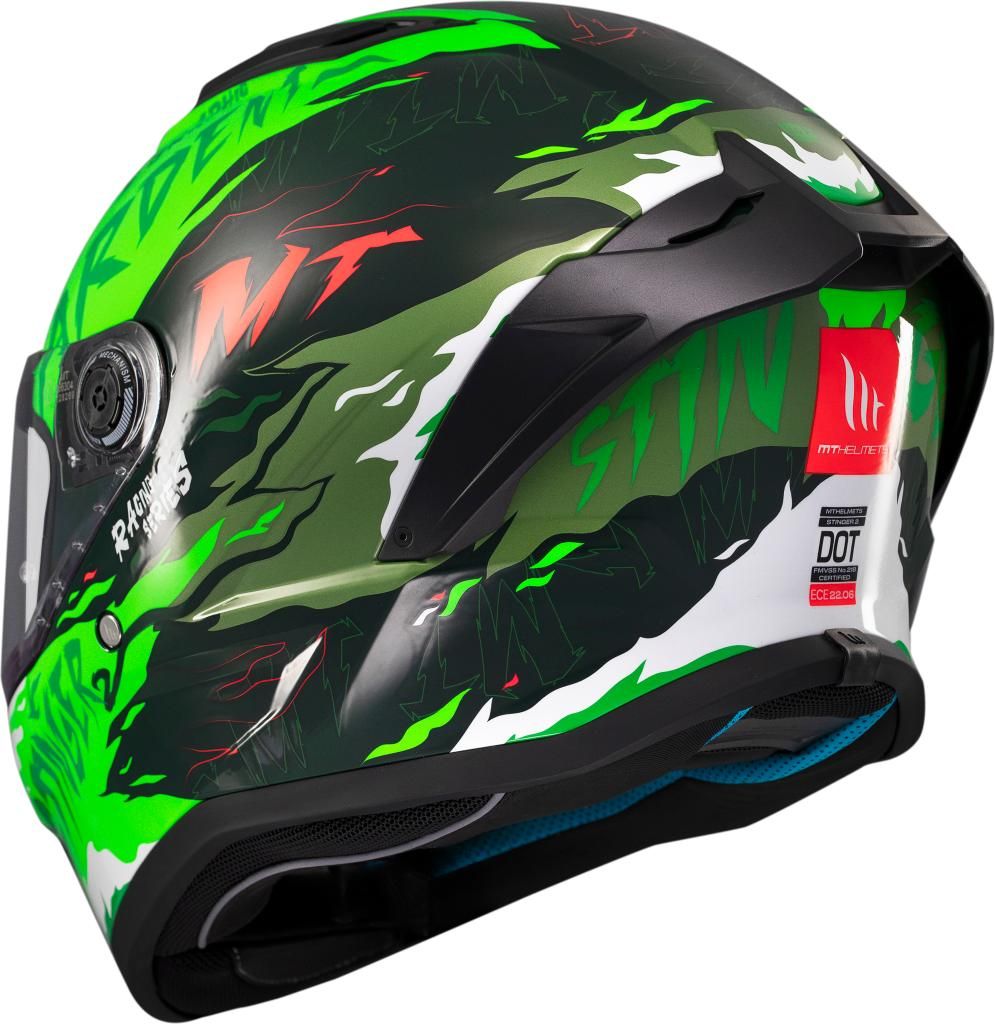 Каска MT STINGER 2 ARDENT C6 — снимка 2