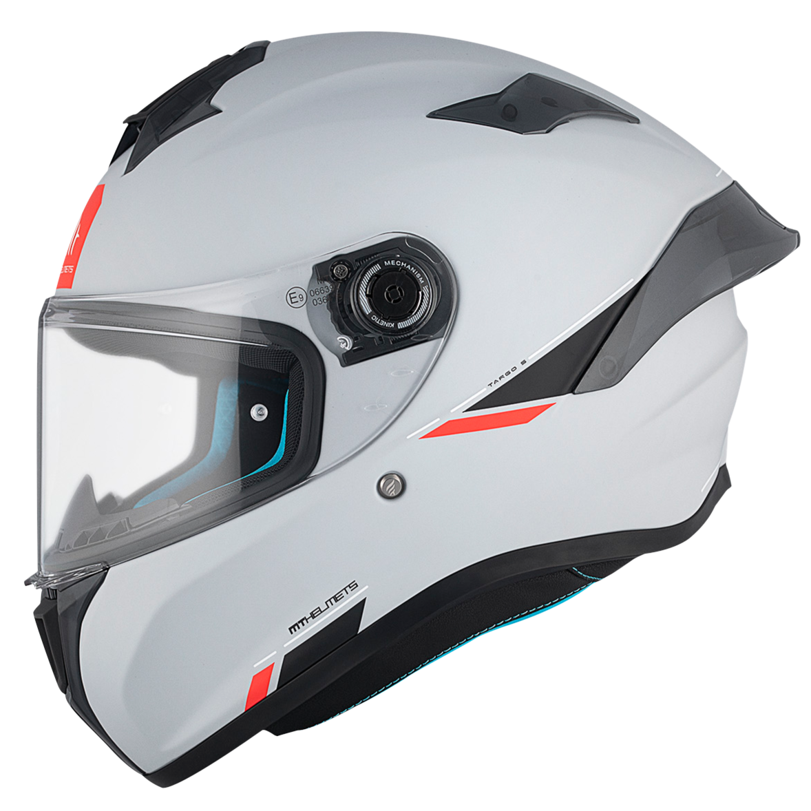 Каска MT TARGO S SOLID A12 GLOSS GRAY