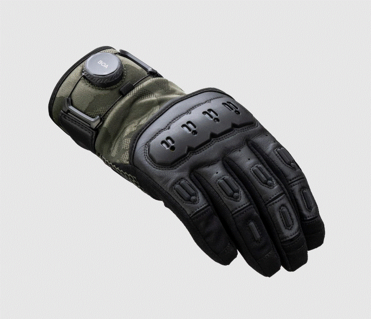 Ръкавици KNOX ORSA TEXTILE OR4 GREEN