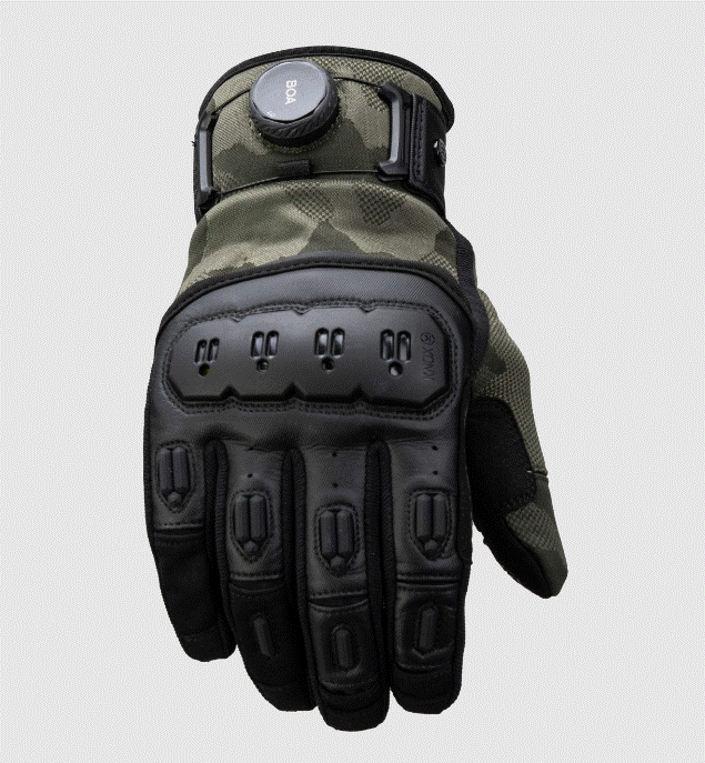 Ръкавици KNOX ORSA TEXTILE OR4 GREEN — снимка 3