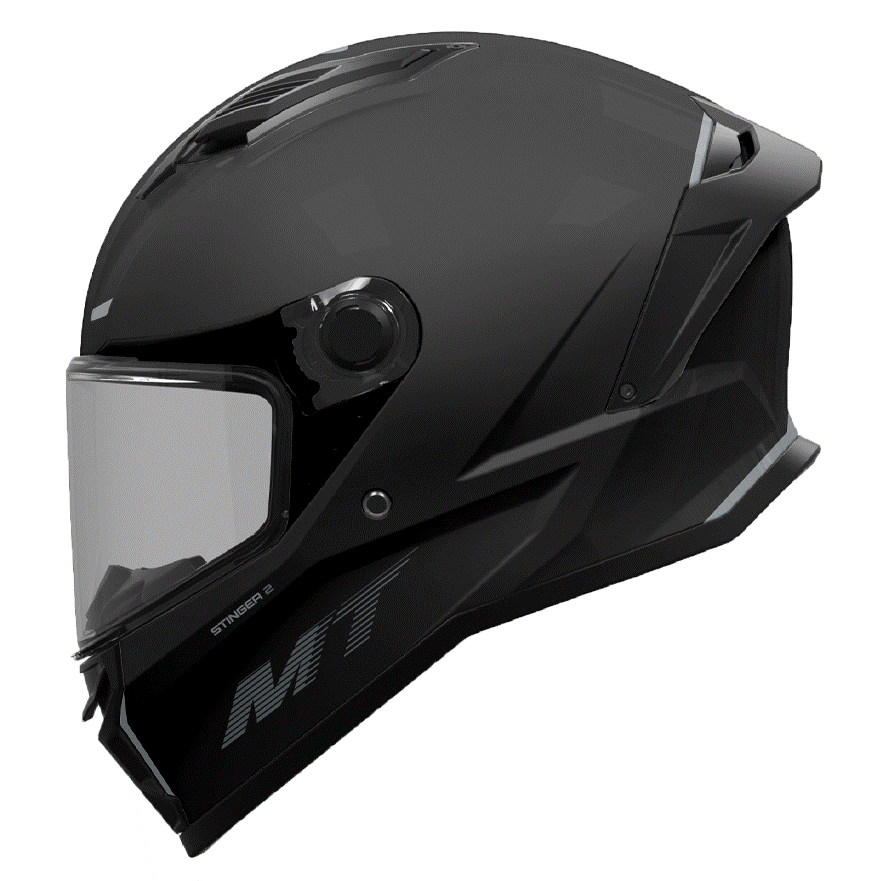 Каска MT STINGER 2 A11 MATT BLACK 1