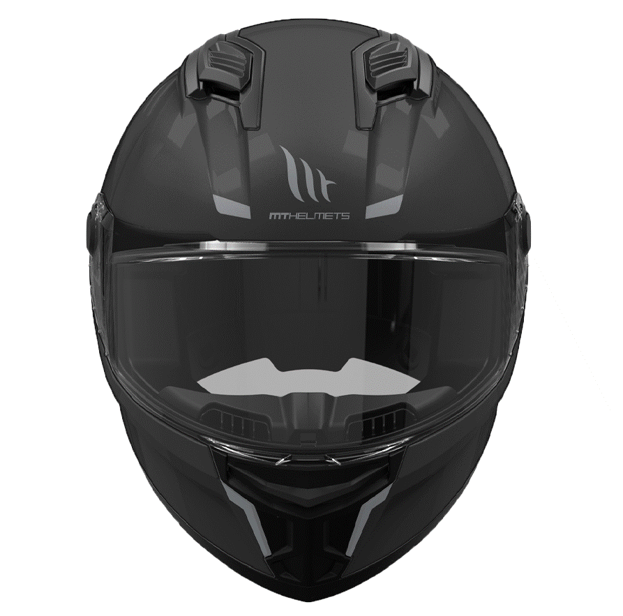 Каска MT STINGER 2 A11 MATT BLACK — снимка 2