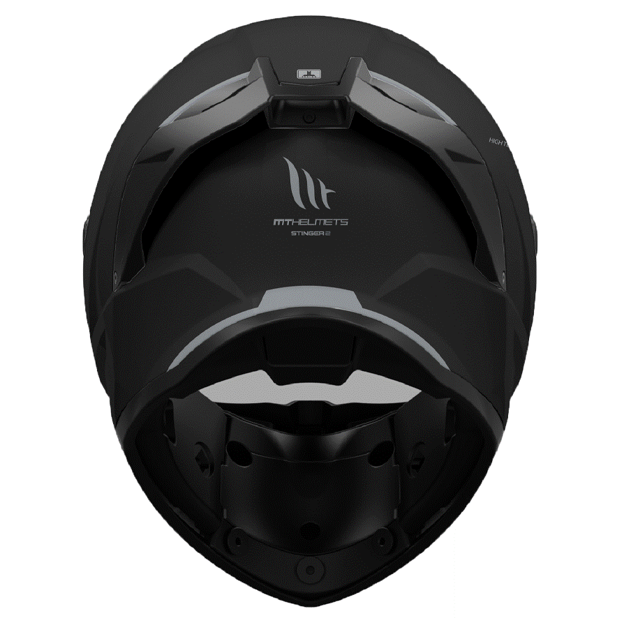 Каска MT STINGER 2 A11 MATT BLACK — снимка 3