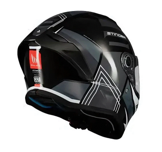 Каска MT STINGER 2 TRON B12 — снимка 3