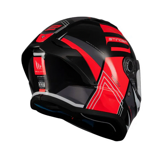 Каска MT STINGER 2 TRON B15 — снимка 4