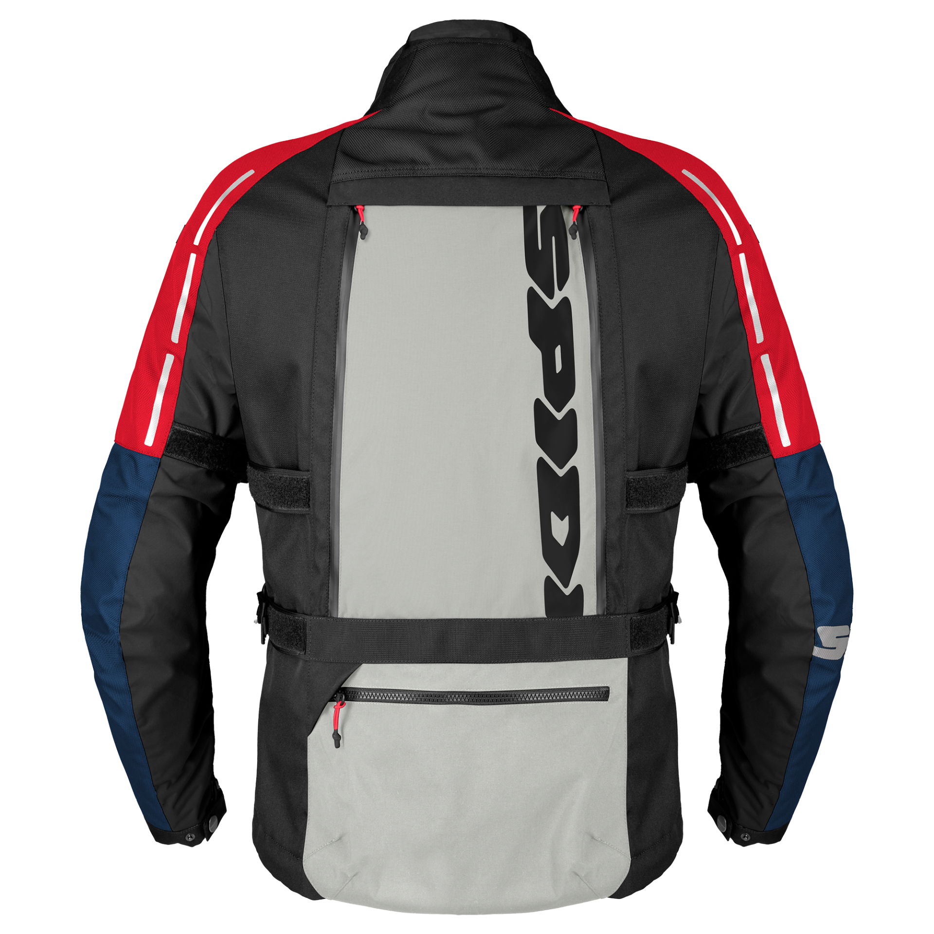 Mъжко текстилно мото яке SPIDI 4 SEASON V3 BLUE/ICE/RED — снимка 2