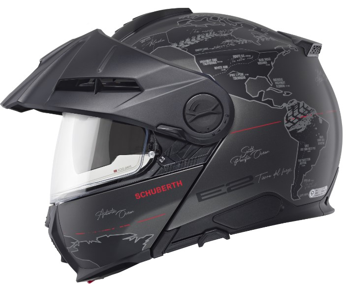 Каска SCHUBERTH E2 ATLAS ANTHRACITE — снимка 5