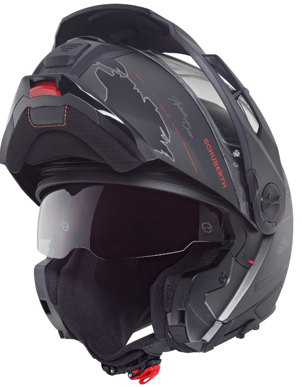 Каска SCHUBERTH E2 ATLAS ANTHRACITE — снимка 2