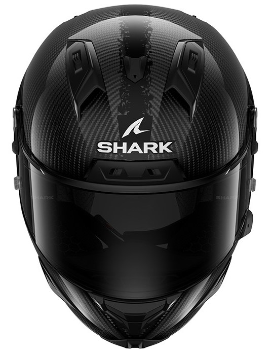 Каска SHARK AERON FULL CARBON BLACK — снимка 2