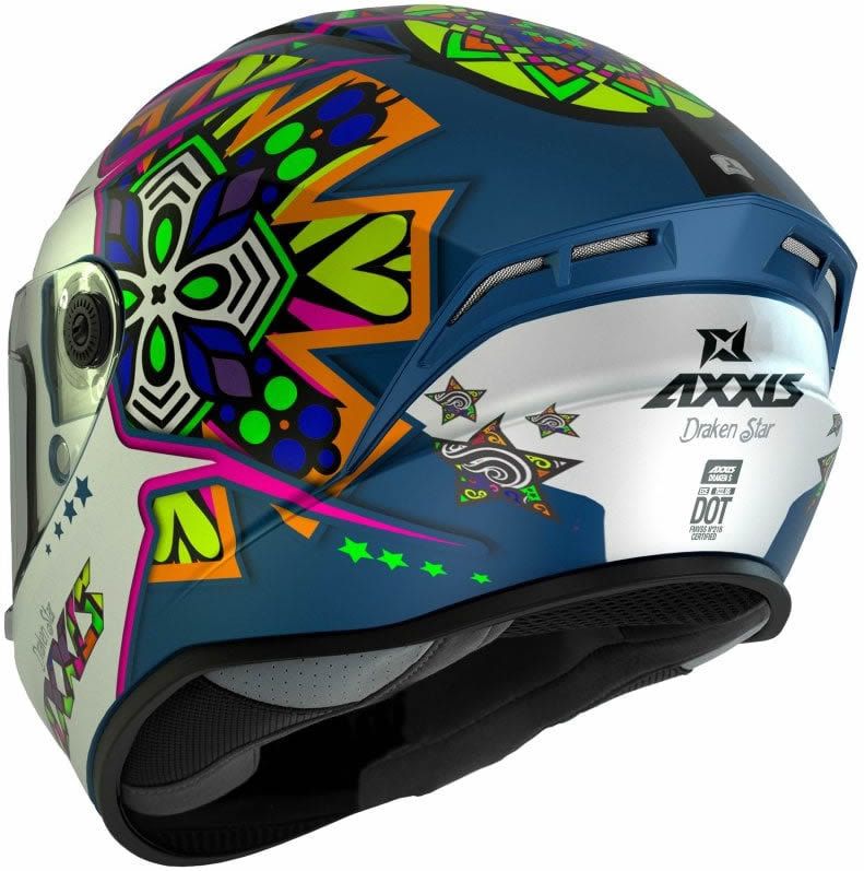 Каска AXXIS DRAKEN S STAR C7 MATT — снимка 3