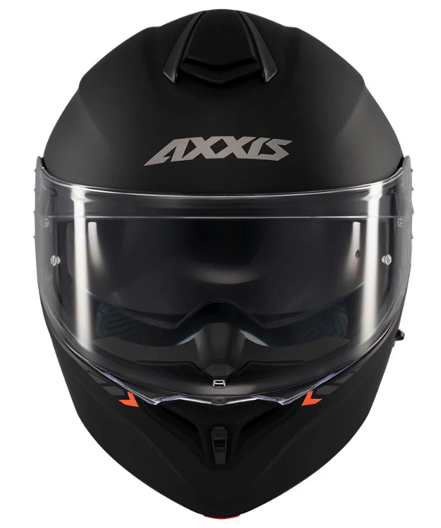 Отваряема каска AXXIS STORM S SV SOLID А1 МАТТ — снимка 3