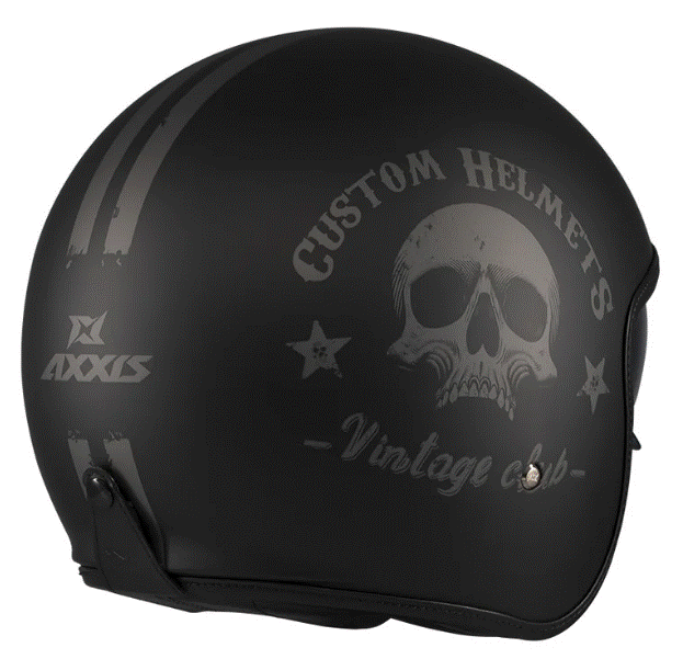 Каска за скутер AXXIS HORNET S SV VINTAGECLUB B1 — снимка 3