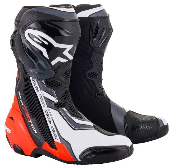 Ботуши ALPINESTARS SUPERTECH R BLACK/RED/WHITE 2023 1
