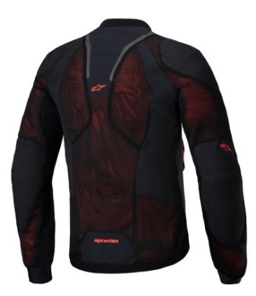 Лятно мото яке ALPINESTARS TROOP-AIR PRO BLACK/RED — снимка 2
