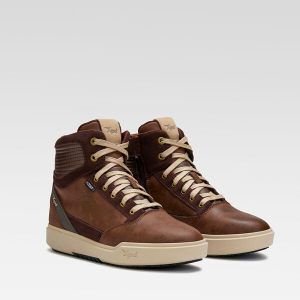 Мото кецове XPD MOTO-WAY H2OUT BROWN — снимка 2