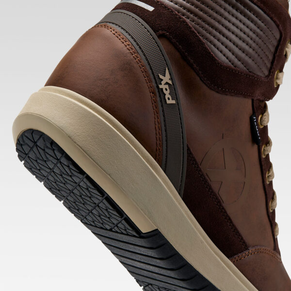 Мото кецове XPD MOTO-WAY H2OUT BROWN — снимка 4