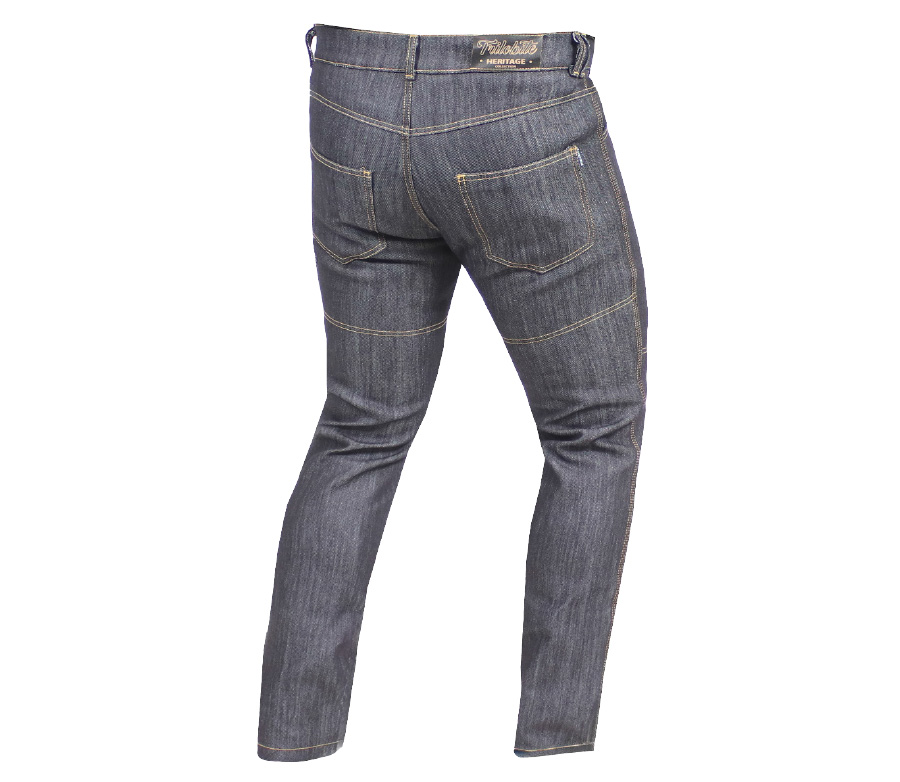Мото дънки TRILOBITE 2468 TON-UP 2.0 AAA DARK BLUE — снимка 2