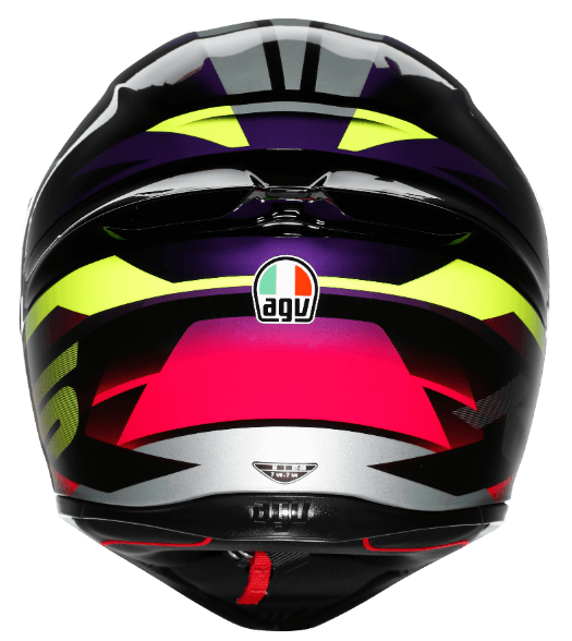 Каска AGV K1 S FASTLAP BLACK/PURPLE/PINK — снимка 5