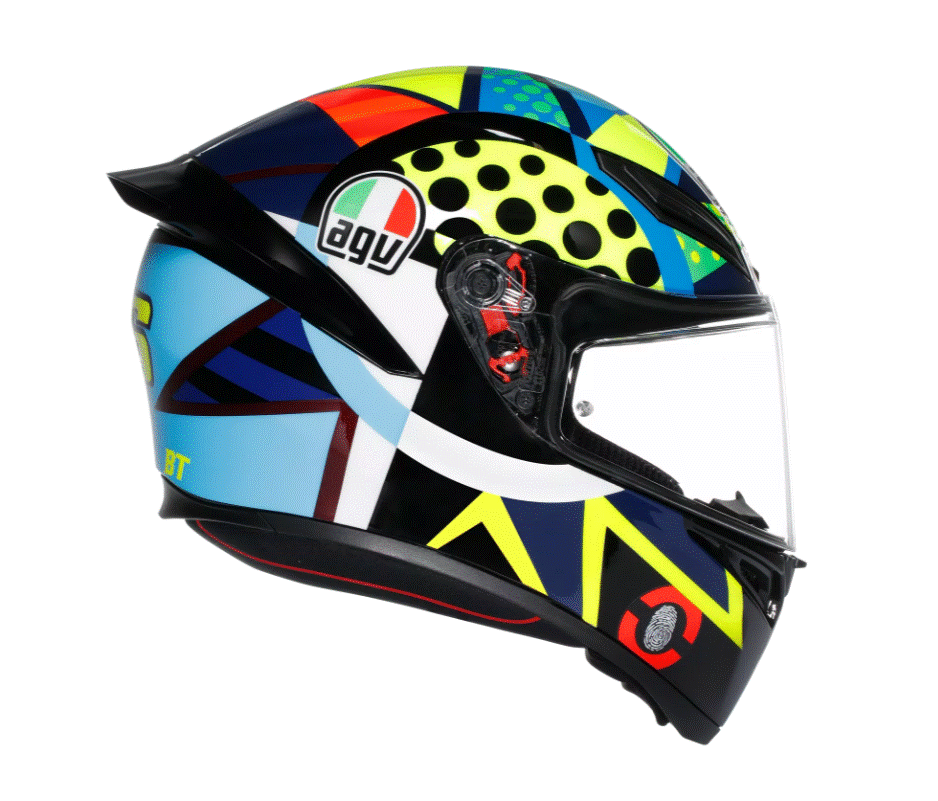 Каска за мотор AGV K1 S ROSSI WINTER TEST 2020 — снимка 3