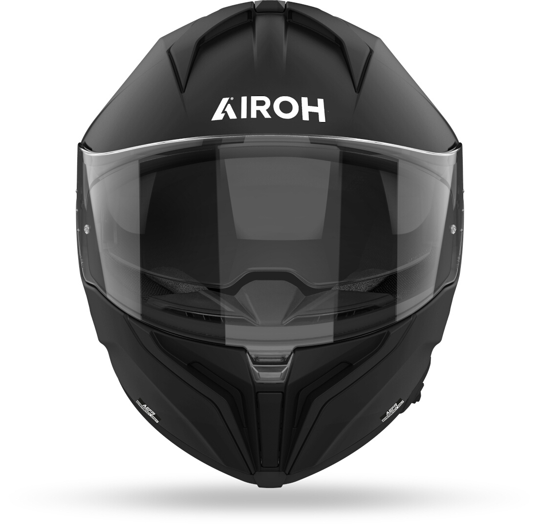 Шосейна каска AIROH MATRYX BLACK MATT — снимка 4
