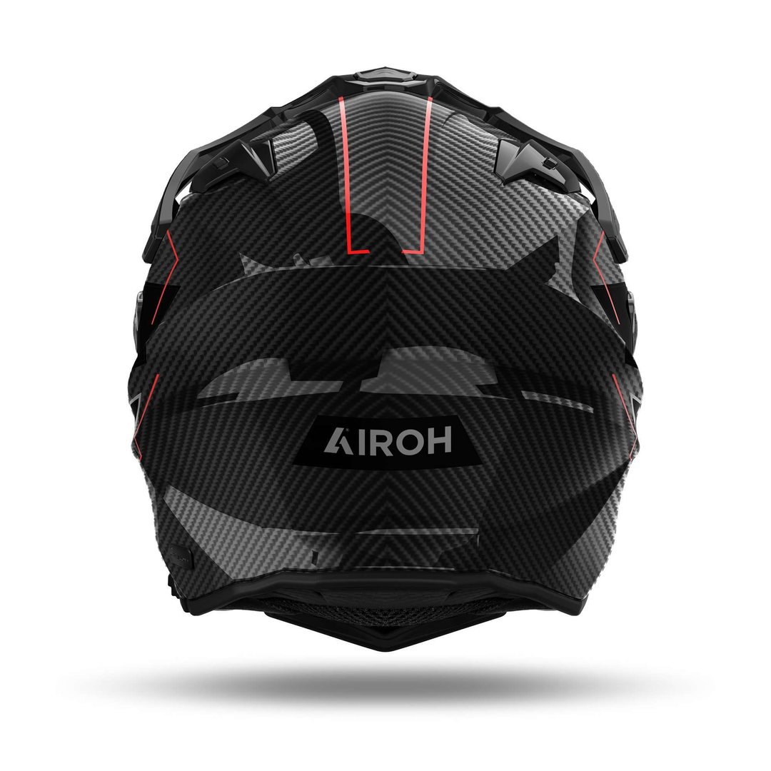 Каска AIROH COMMANDER 2 STYLISH CARBON GLOSS — снимка 3