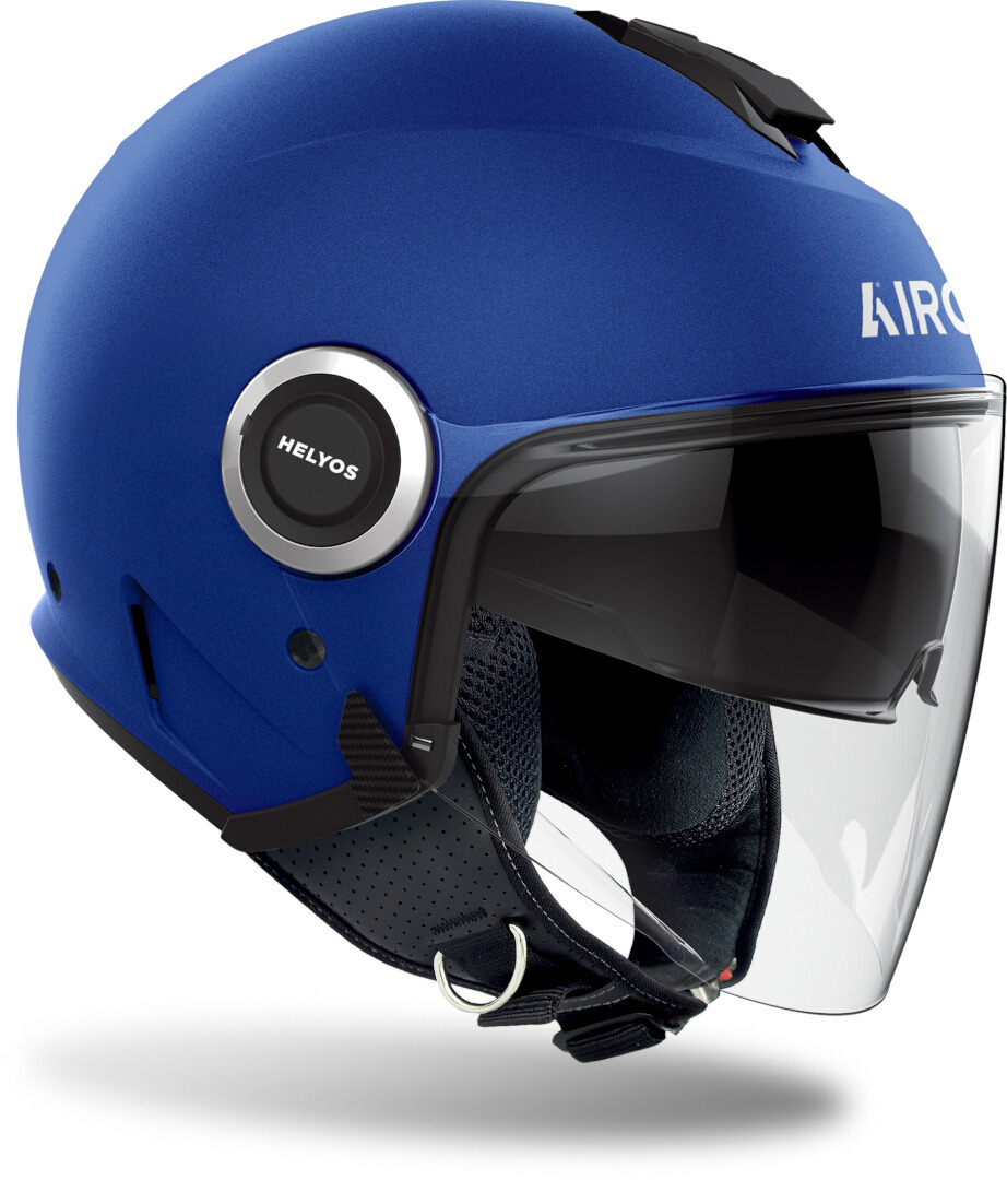 Kаска за скутер AIROH HELYOS BLUE MATT — снимка 2