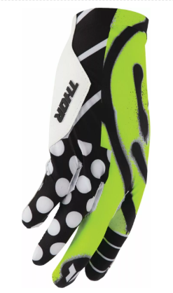 Mотокрос ръкавици THOR SPORTMODE ANARCHY BLACK/WHITE — снимка 3