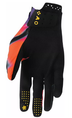 Mотокрос ръкавици THOR SPORTMODE INFERNO ORANGE/PURPLE — снимка 4