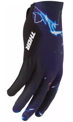 Mотокрос ръкавици THOR SPORTMODE SURGE BLACK/BLUE — снимка 3