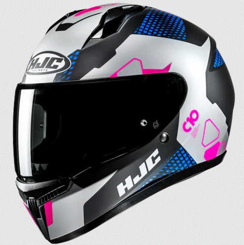 Каска HJC C10 Aspa BLUE/PINK MC28SF 1