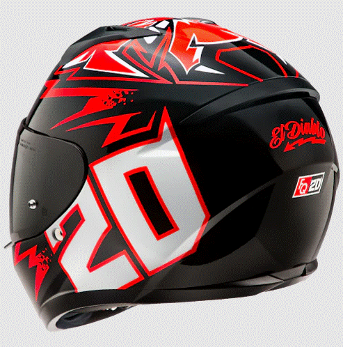 Каска HJC C10 DIABLO MASK — снимка 2