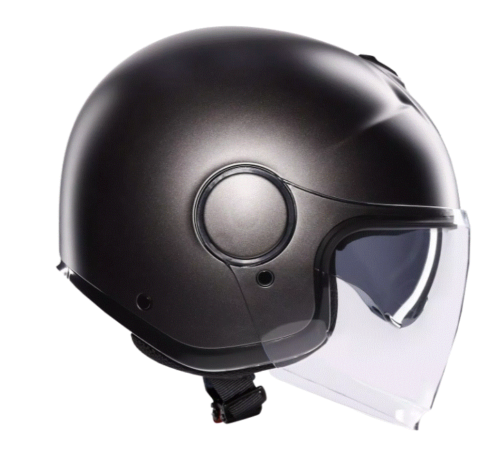 Каска за скутер AGV ETERES MONO ASFALTO GREY — снимка 3