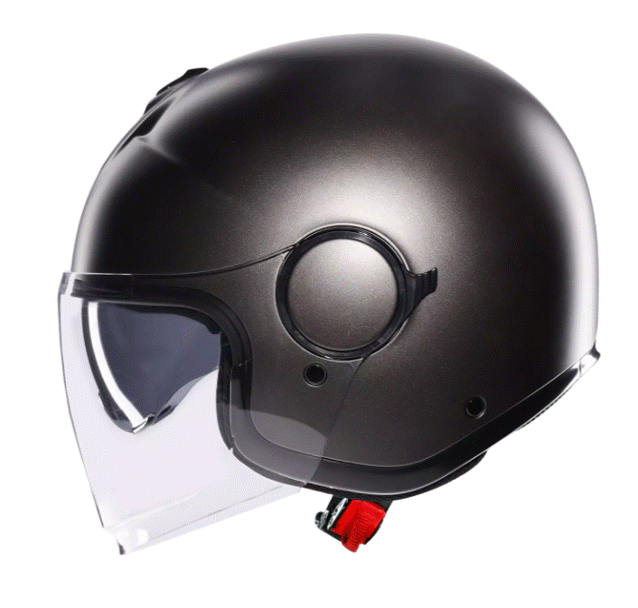Каска за скутер AGV ETERES MONO ASFALTO GREY — снимка 4