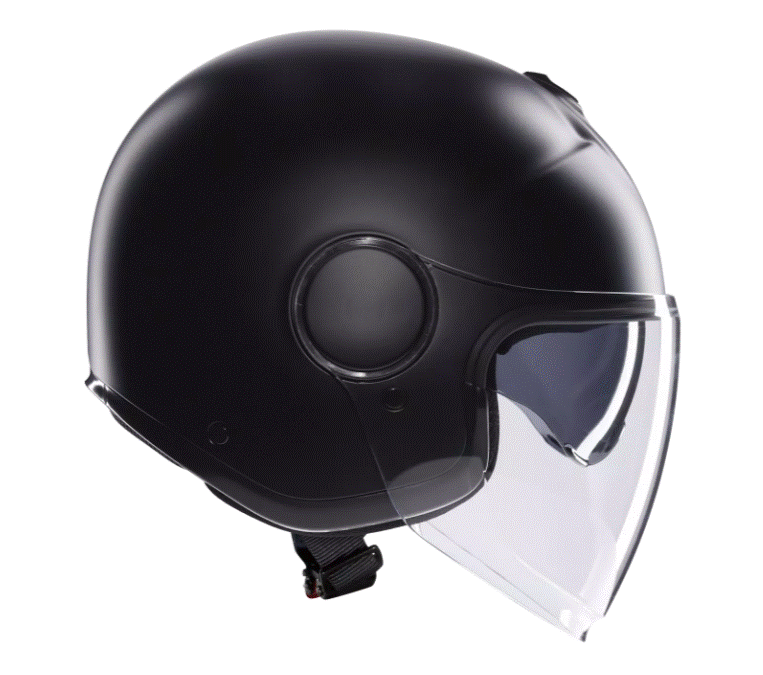 Каска за скутер AGV ETERES MONO BLACK MATT — снимка 3