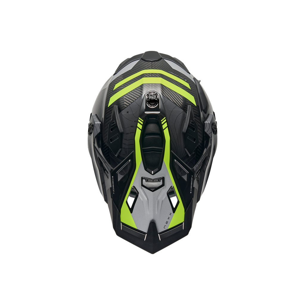 Адвенчър каска NEXX X.WED3 FURKA GREY/NEON_2