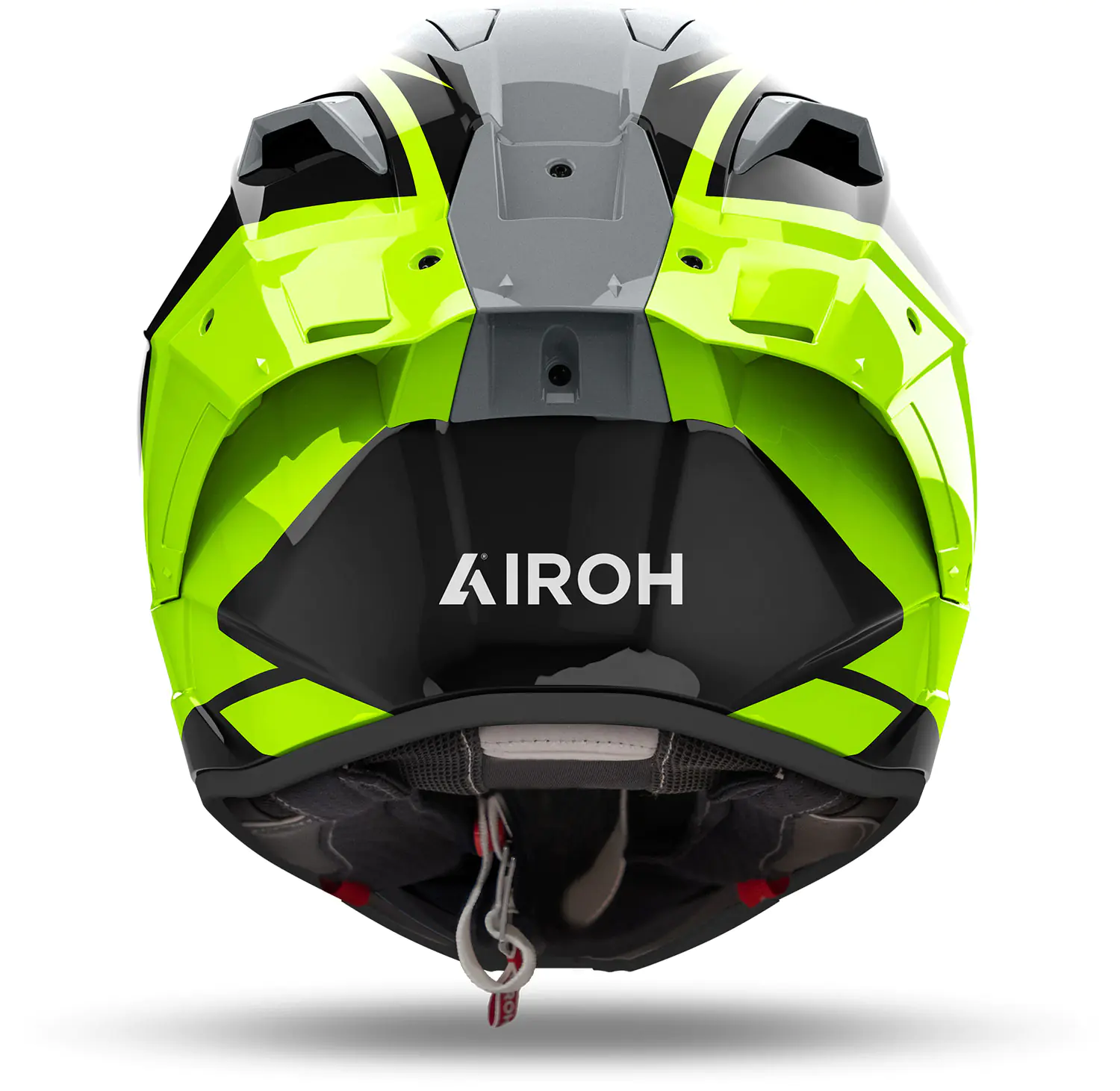 КАСКА AIROH GP 800 Master Yellow Gloss — снимка 3
