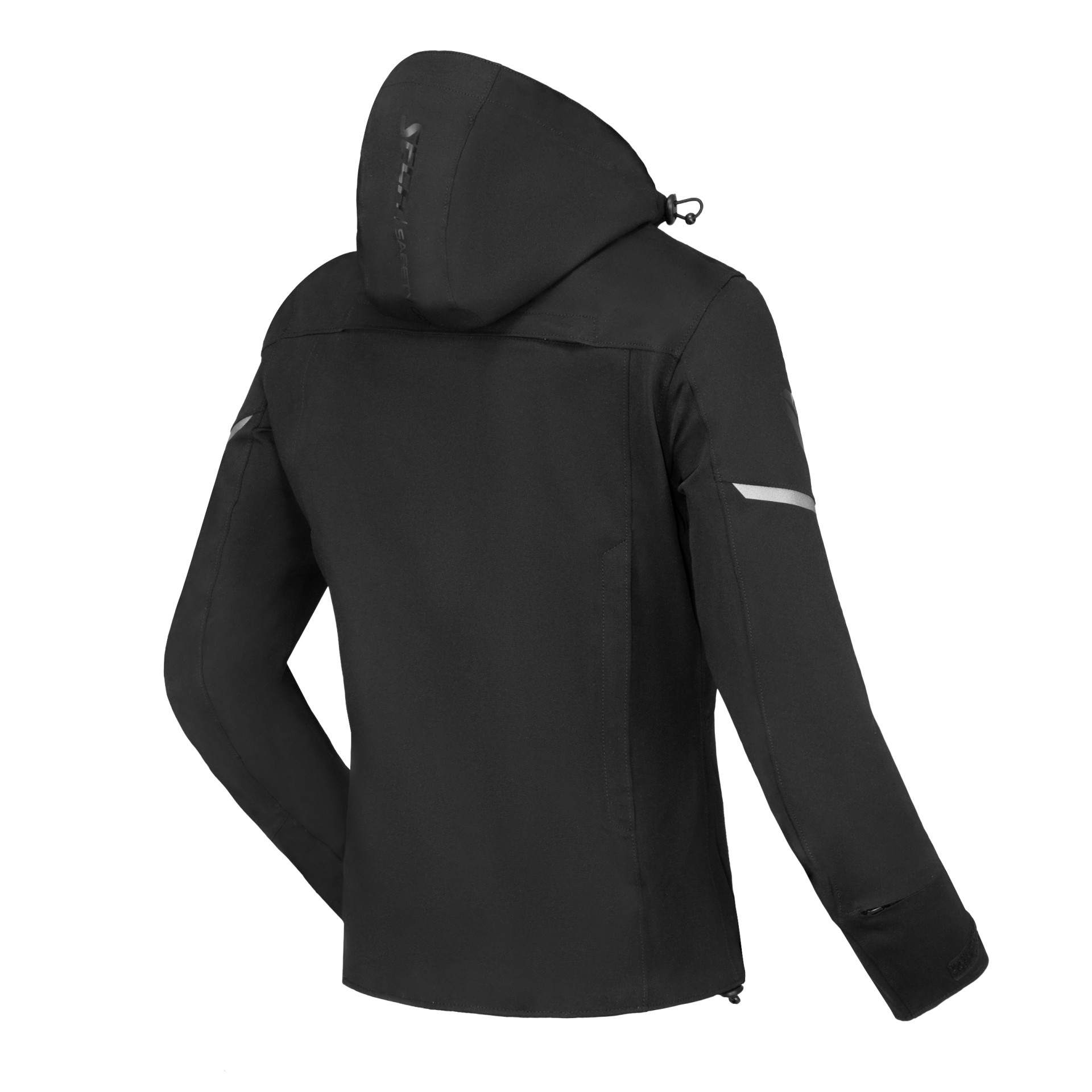 Дамско софтшел мото яке SECA DISTRICT LADY BLACK — снимка 6