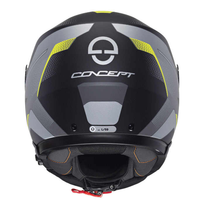 Каска SCHUBERTH CONCEPT TRACER YELLOW — снимка 3