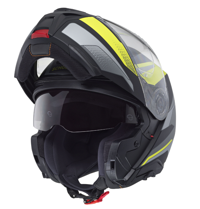 Каска SCHUBERTH CONCEPT TRACER YELLOW — снимка 2