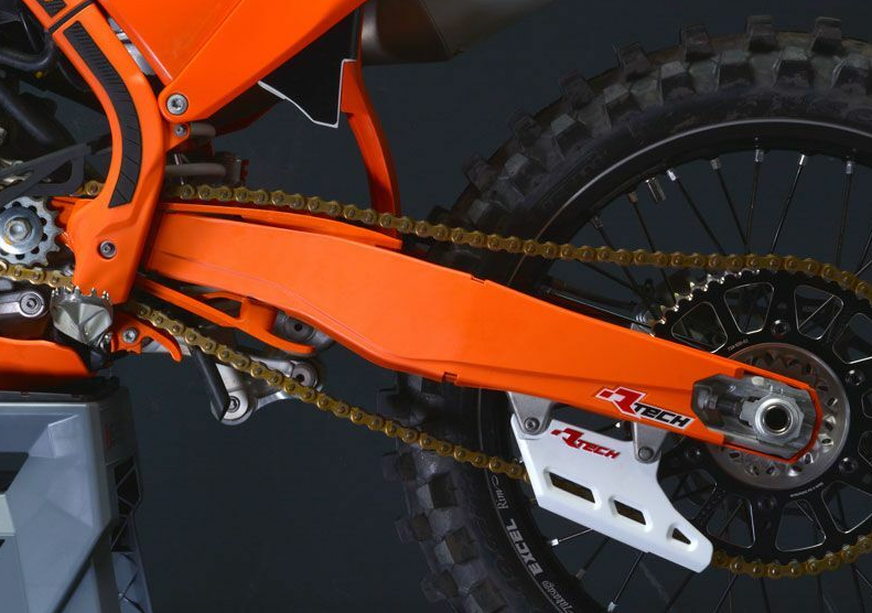 Протектор шарнир RACETECH Swingarm Protector Orange KTM 12-20 — снимка 3