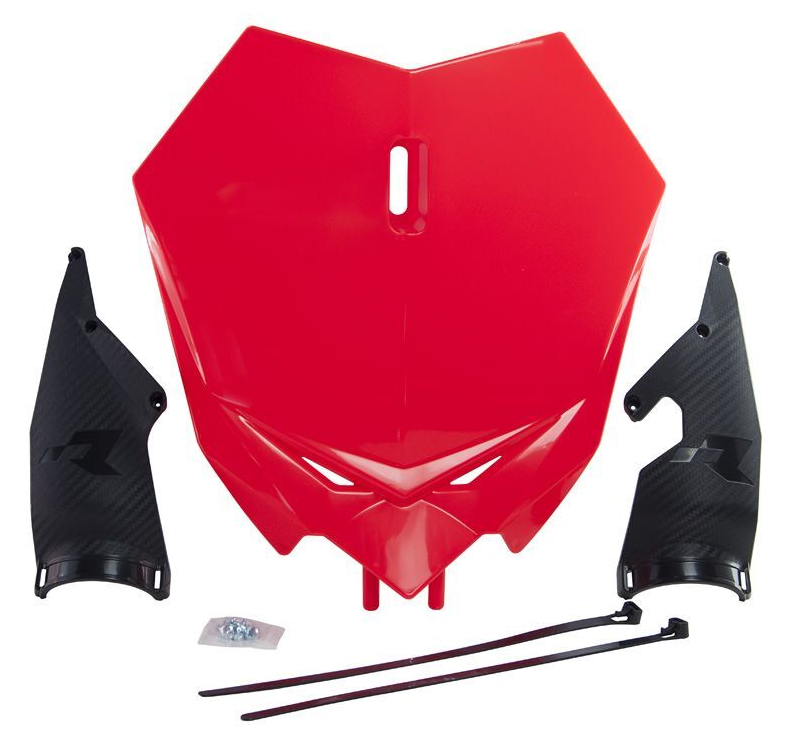Табела за номер RACETECH Front Number Plate - Beta RX 300 2T 2024 (Red) — снимка 2