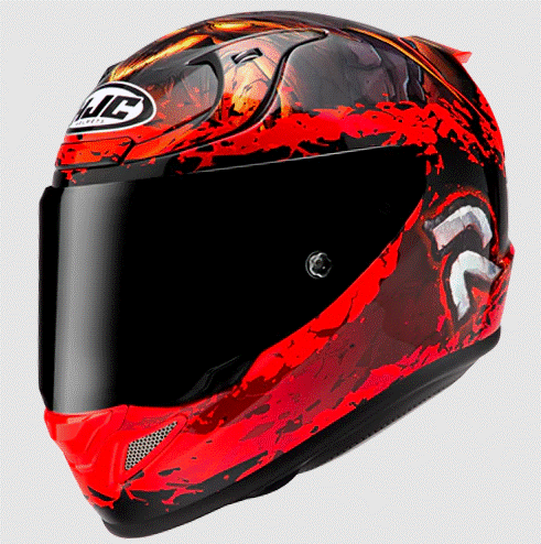 Каска HJC RPHA 12 DIABLO BLIZZARD MC1 1