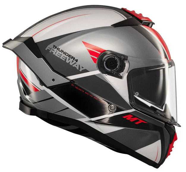 Каска MT THUNDER 4 SV FREEWAY A5 GLOSS — снимка 5