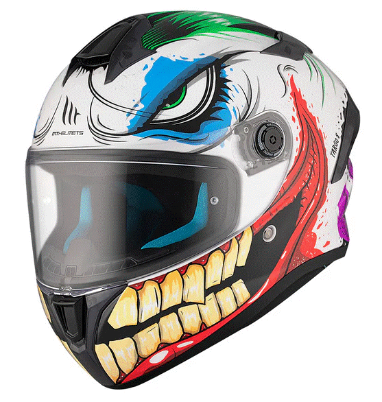 Каска MТ TARGO S JOKE A5 GLOSS — снимка 2