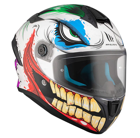 Каска MТ TARGO S JOKE A5 GLOSS — снимка 4