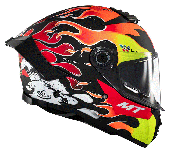 Каска MT THUNDER 4 SV YAMANAKA B3 MATT — снимка 5